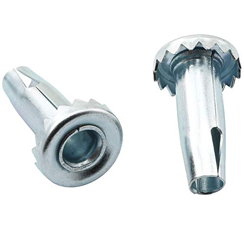 Taodan PS-SCASTERR-8-TD 8Pcs Swivel Caster Sleeve Caster Sockets Metal Caster Stem Sleeve Replacement thumb #3