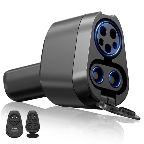 J1772 & CCS 2‑in‑1 Adapter for Tesla Vehicles