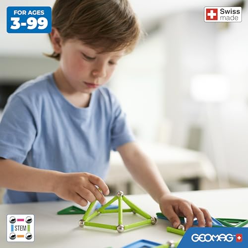 Classic Masterbox Costruzioni Magnetiche Per Bambini, Giocattolo Magnetico Linea Green 100% Plastica Riciclata, 388 Pezzi - Lego - Immagine 1