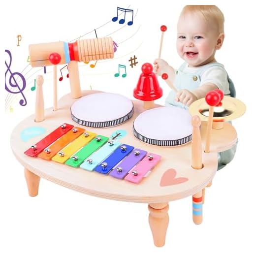 Tamburo Giocattolo Musicale per Bambini