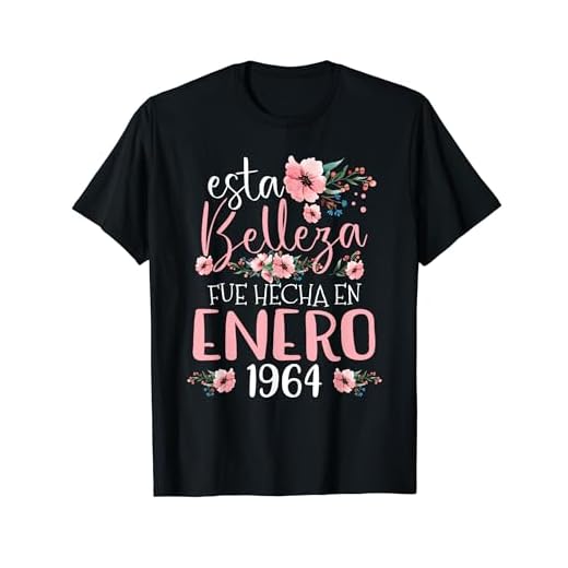 Hecha En Enero 1964 Mujer Regalo 60 Años Cumpleaños Camiseta