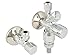 Produktbild Doppelpack SCHELL COMFORT 1/2 Zoll Eckventil plus Kombieckventil mit Rohrbelüfter NEU