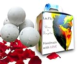 🌿 Bombe da bagno naturali e profumate Le nostre bath bomb sono realizzate con 97,99% di ingredienti naturali, arricchite con oli di avocado 🥑 e girasole 🌻 e petali di rosa 🌹. Perfette per chi cerca un set regalo donna con prodotti delicati, senza parabeni, solfati o coloranti sintetici.