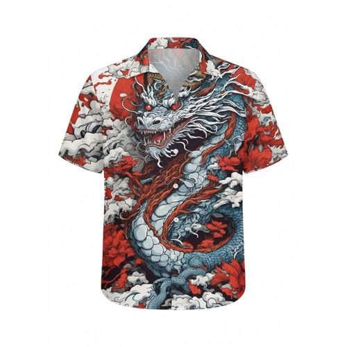 Chemise St Day originale décontractée à manches longues pour homme