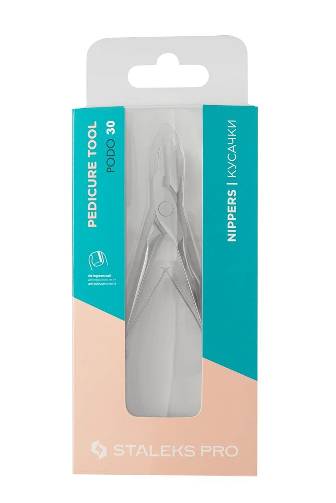 Staleks Pro Podo 30 18Mm Pedicure Nippers For Ingrown Nails - Model Np-30-18 - Pack Of 1 Pcs