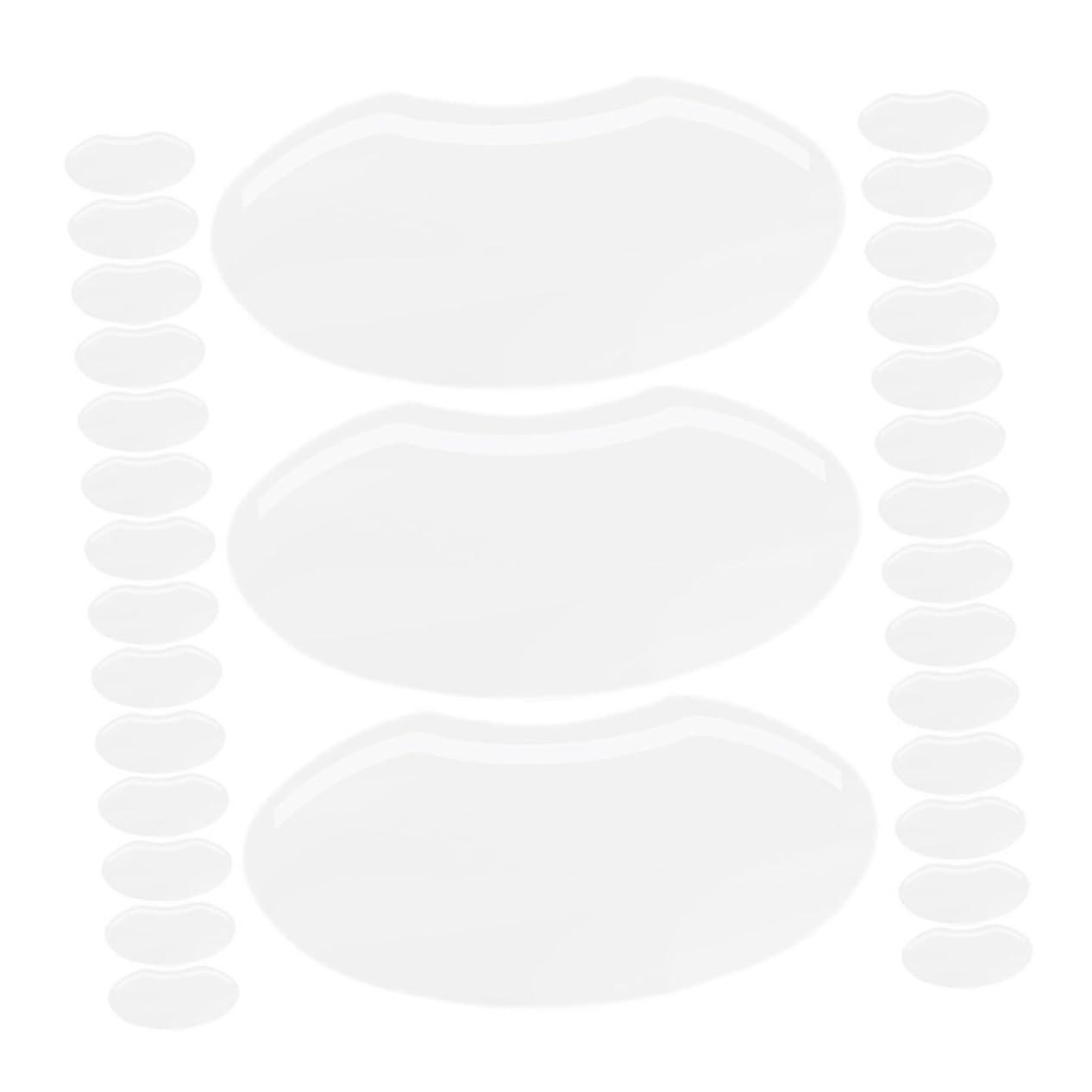 180piezas Escudos Faciales Transparentes Para Peluquería Protecciones Para De Cabello y Tratamientos Capilares Cubiertas Para Manchas y Suciedad y