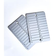 Titanium Cryptocurrency Card Sized Seed Hardware Plates - Cold Storage Seed Backup - Compatible with All BIP39