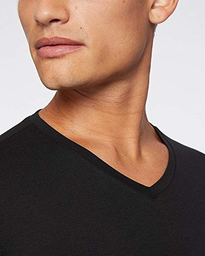 32 Degrees Heat Mens Performance Thermal Lightweight Baselayer Vneck Long Sleeve Top3