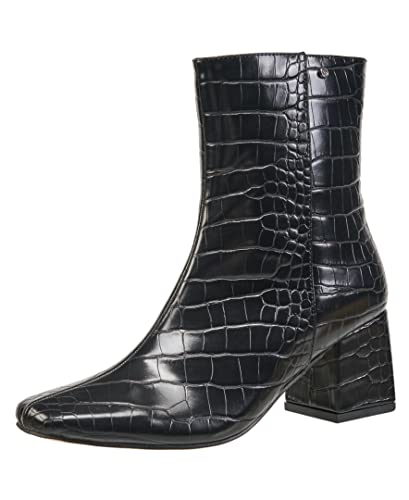 French Connection Women's Bina Ankle Booties Comfortable Work Fall Winter