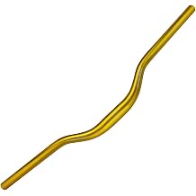 Cycling Handlebar MTB Mountain Bike Bicycle Extra Long Handlebar 31.8mm 700mm Riser BarGold...