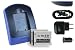 Produktbild 2 Akkus + Ladegerät (USB, KFZ, Netz) für Nikon EN-EL10 / Coolpix S60 S80 S200 S202 S203 S205 S210 s. Liste