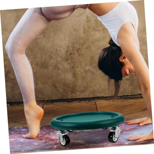 Disco deslizante de ejercicios abdominales con cojín para rodillas que evita dolores 3