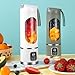 Torribala Licuadora Portátil Exprimidores Eléctricos Mezcladores de Frutas Batidor Recargable por USB Mini Licuadora Exprimidor Personal 12 Cortador 3 Engranajes B Imagen de Torribala Licuadora Portátil Exprimidores Eléctricos Mezcladores de Frutas Batidor Recargable por USB Mini Licuadora Exprimidor Personal 12 Cortador 3 Engranajes B