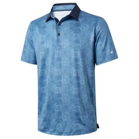 Men's Moisture Wicking Golf Polo Shirt Cover