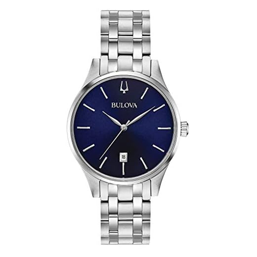 Bulova Reloj Analógico para Mujer de Cuarzo con Correa en Acero Inoxidable 96M149