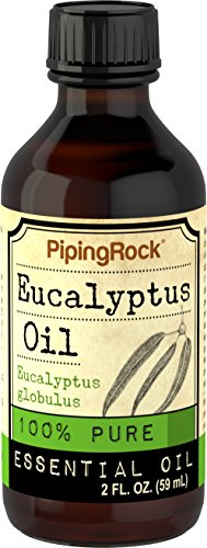 Eucalyptus Pure Essential Oil (GC/MS Tested), 2 fl oz (59 mL) Bottle