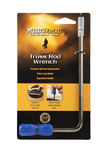 musicnomad premium truss rod wrench - 5mm for martin guitars mn236