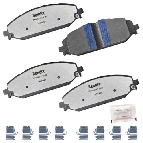 Image of Bendix Fleet Metlok MKD2179FM Semi-Metallic Front Brake Pads for Jeep Grand Wagoneer 2024-2022, Grand Wagoneer L 2024-2023, Wagoneer 2024-2022, Wagoneer L 2024-2023, Ram 1500 2024-2019