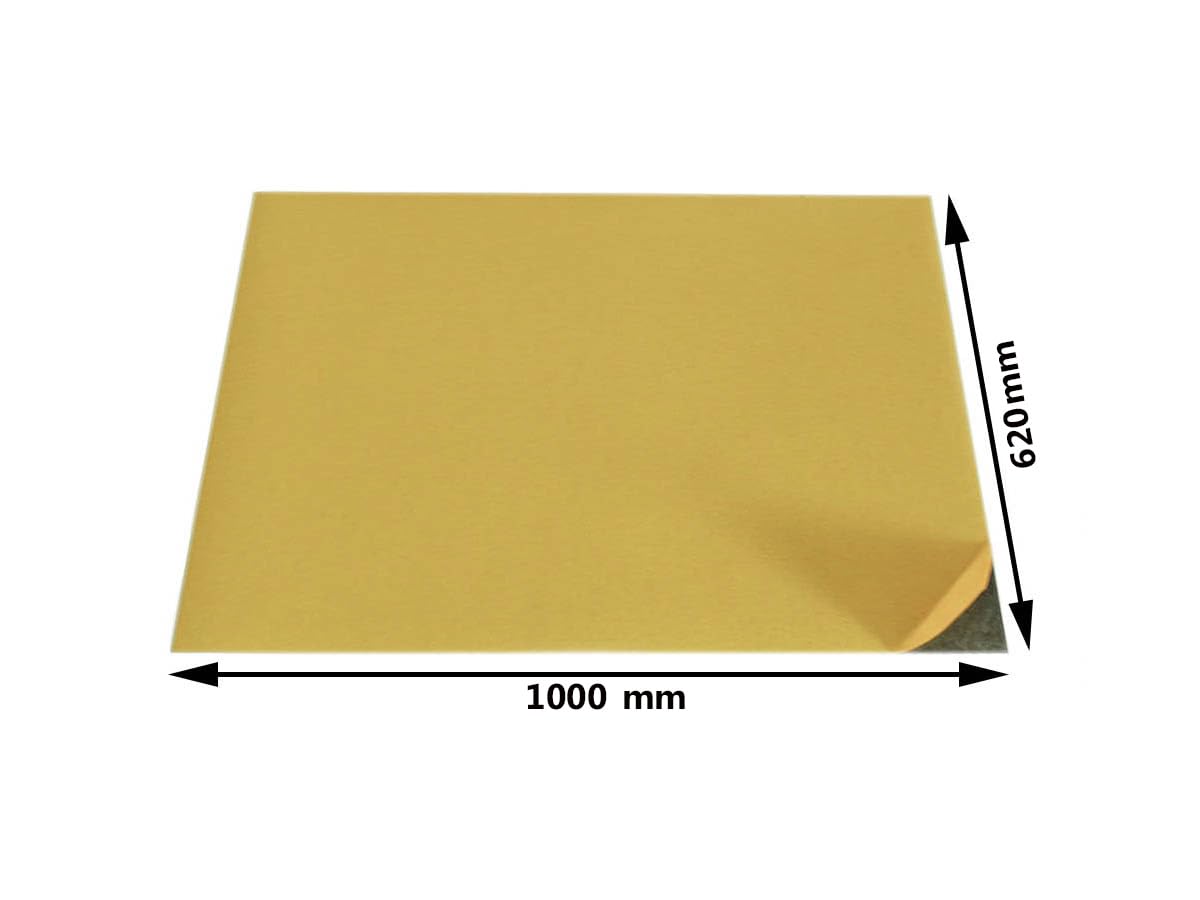 AimanGZ - Lámina magnética con Adhesivo, 62x100 cm, 1.5 mm de Grosor
