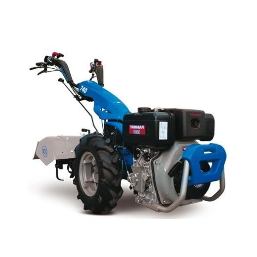 MOTOCOLTIVATORE BCS 740 CON MOT. YANMAR LN100 10HP DIESEL - SENZA FRESA
