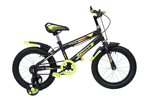 Norman Jr, Designed in Scandinavia EU Kids Bike Bicycle for Toddlers and Kids 16 Inch Fully Adjustable with Back Seat & Support for Boys and Girls Cycle for 5 to 8 Years, Green - Image 3 thumbnail