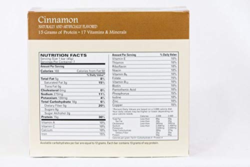 Barra proteica canela Ideal Protein Compatible miniatura 3