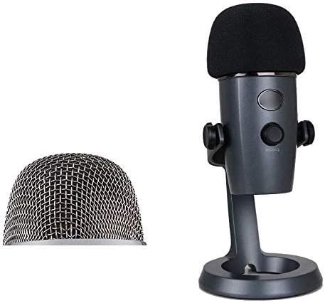Microphone Cover Pop Filter Foam Cover, Microphone Foam Windscreen for Blue Yeti Nano, Blue Yeti, Yeti Pro Condenser Microphones ... (Yeti Nanano)