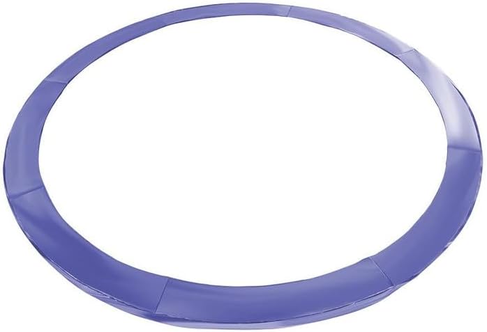 Trampoline Parts CO 8 FT 10 FT 12 FT 14 FT Universal Trampoline Spring Pad Cover Replacement, UV Resistant, Safety Foam Protection, Blue & Black Options, Compatible with Jumpzylla Trampolines
