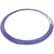 Trampoline Parts CO 8 FT 10 FT 12 FT 14 FT Universal Trampoline Spring Pad Cover Replacement, UV Resistant, Safety Foam Protection, Blue & Black Options, Compatible with Jumpzylla Trampolines