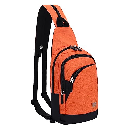 Bolsa de hombro individual para hombre y mujer, con cremallera, bolsa cruzada para ciclismo, deportes, montañismo, viajes, mochila pequeña para mujer, a, Talla única