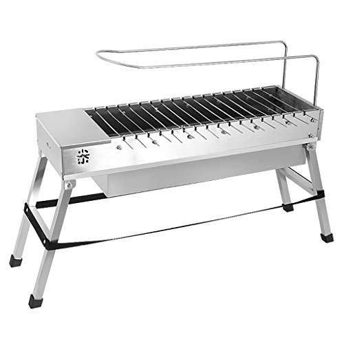 XUANLAN Portable Grill Stainless Steel Grill Home Automatic Flip Outdoor Barbecue Household