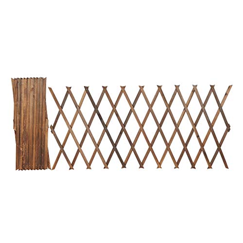 GZHENH-Valla de Madera Resistente A La Corrosión Borde De La Piscina De Flores Plan De Proteccion...