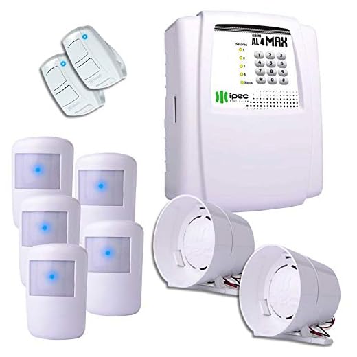 Kit Alarme Residencial Sem Fio Passivo Ipec