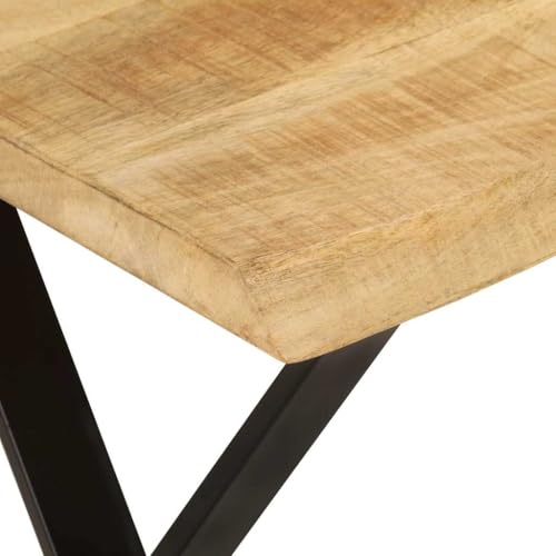 Banco de comedor industrial de 105 cm robusto para cocina y pasillo 7