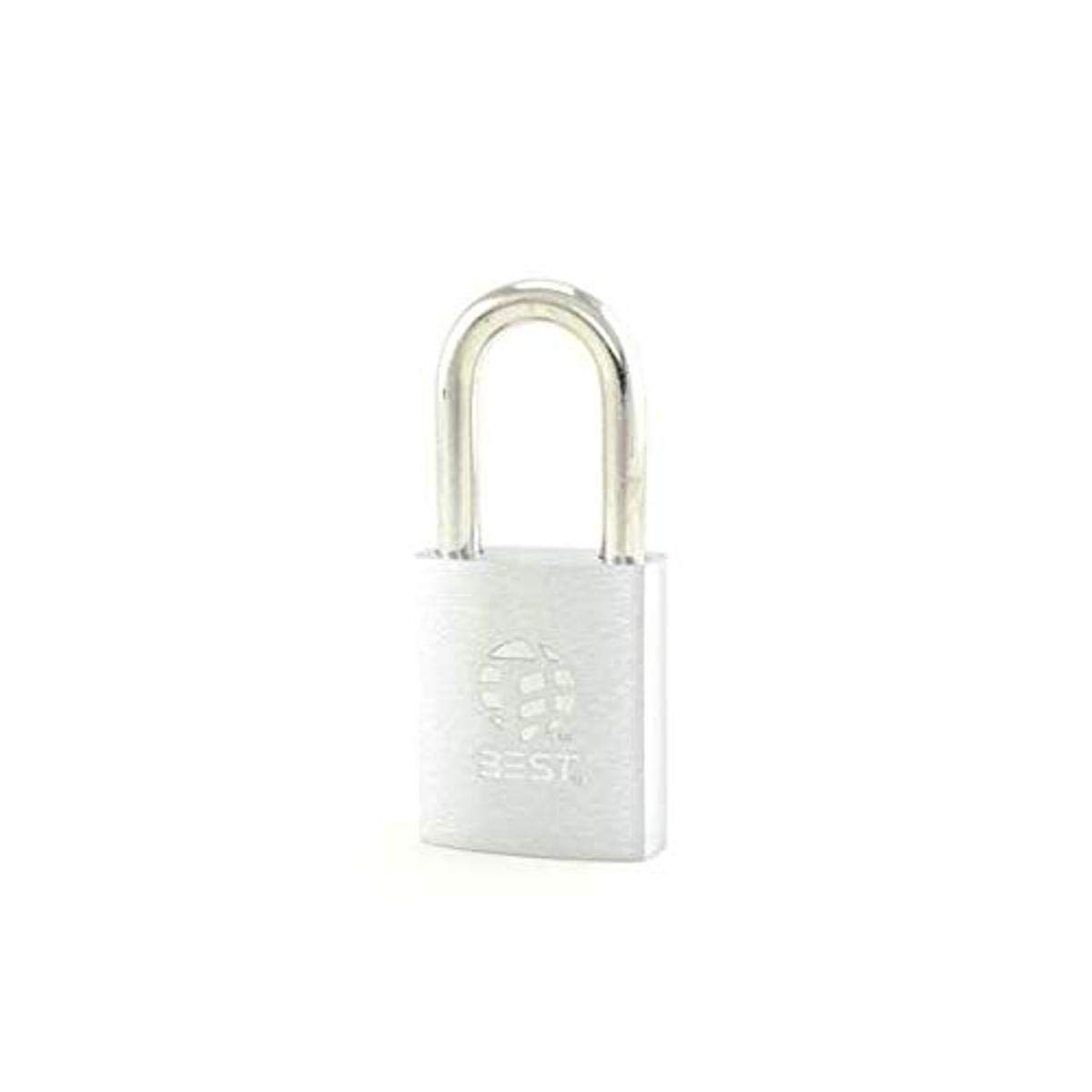 Stanley Best 21B722L Best - Candado (latón, cromo satinado, plata, latón, acero inoxidable)
