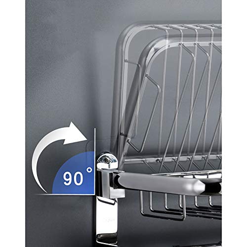 Porte-serviettes étanche avec panier en maille pour optimiser le rangement
