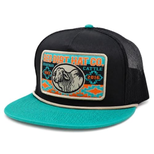 Image of Red Dirt Hat Company Cattle Hat | 5-Panel Western Ranch Adjustable Snapback Cap