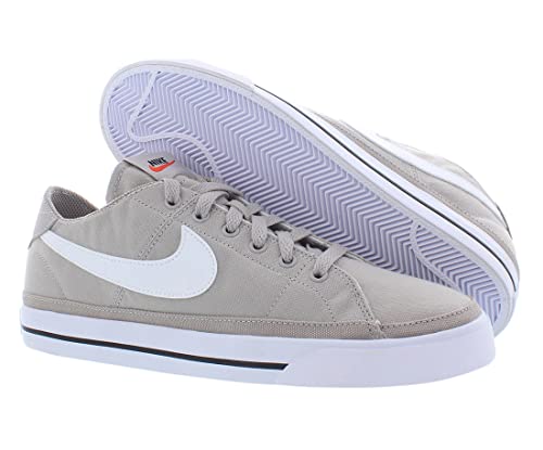 Image of Nike Men's Court Legacy Canvas Tennis Shoe (COLLEGE GREY /WHITE-BLACK 7 UK (7.5 US) CW6539-001)