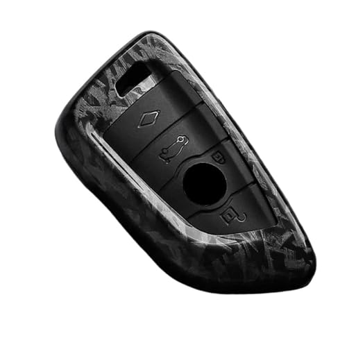 Coque clé BMW en carbone ABS luxe pour séries 1 3 5 7 X1 X3 X5 G20 G30 F15