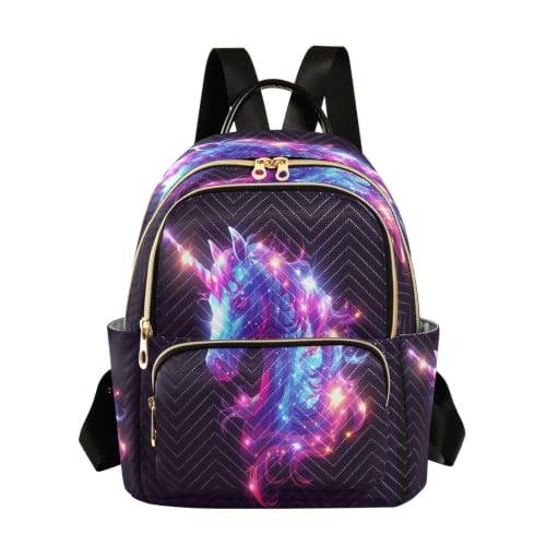Sac à dos licorne pourpre léger pour éviter le mal de dos en voyage