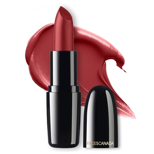 Image of Faces Canada Weightless Creme Lipstick 4 g Rosewood 19 (Deep Red)