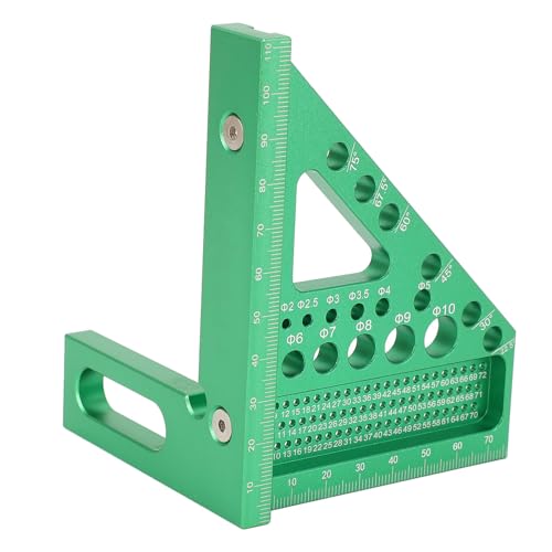 Regla Medidora 3D Multiángulo para Carpintería miniatura 3