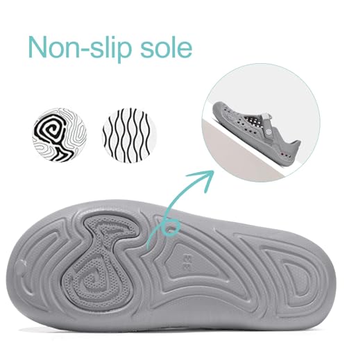 Image of Water Shoes for Kids Swim Aqua Shoes Toddler Boys Girls Barefoot Sport Beach Pool Sandals Quick Dry Lightweight Breathable Slip on Sneakers (Toddler /Little Kid /Big Kid)