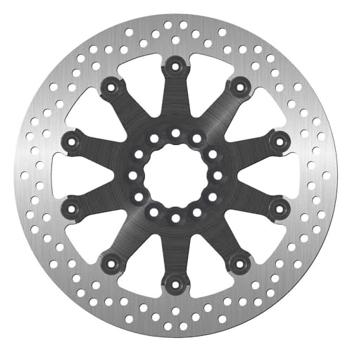 Disque de frein NG 1318 Ø296mm en acier haute résistance adapté aux motos Suzuki VS