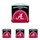 Team Golf NCAA Alabama Crimson Tide Golf Club Mallet Putter Headcover, Fits Most Mallet Putters, Scotty Cameron, Daddy Long Legs, Taylormade, Odyssey, Titleist, Ping, Callaway
