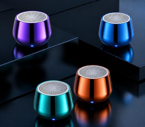 Image of PEFUPEW Portable Mini Bluetooth Speaker, Small Wireless Speaker Bluetooth 5.3 with Stereo Sound, Deep Bass, TWS Pairing, IP7 Waterproof, 8 Hours of Playtime, for Home /Outdoor /Party /Travel /Gift Ideas