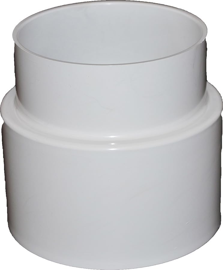 4 Cast Iron PVC S&D Adapter