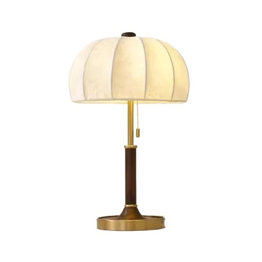 Dekoracyjna lampa stołowa obok łóżka postmodernistyczna retro sypialnia tkanina drukowana lampa stołowa badanie lampka nocna światło otoczenia współczesna lampa dekoracyjna do domu(B)