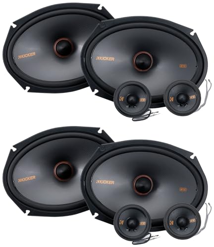 Audiosavings Bundle: (2) Pair Kicker 51KSS269 6x9 + 2.75