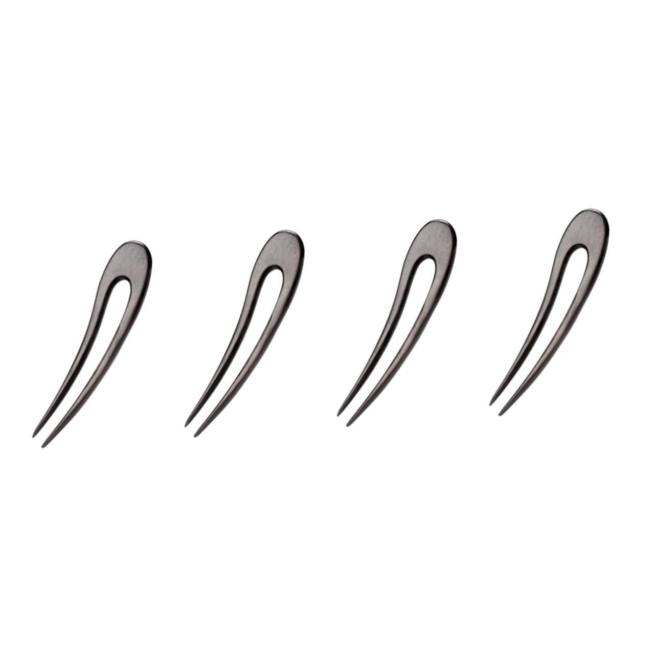 Ipetboom 4pièces à Cheveux u Épingle à Chignon Rétro Accessoire De Coiffure Et Pour Occasions Spéciales Port